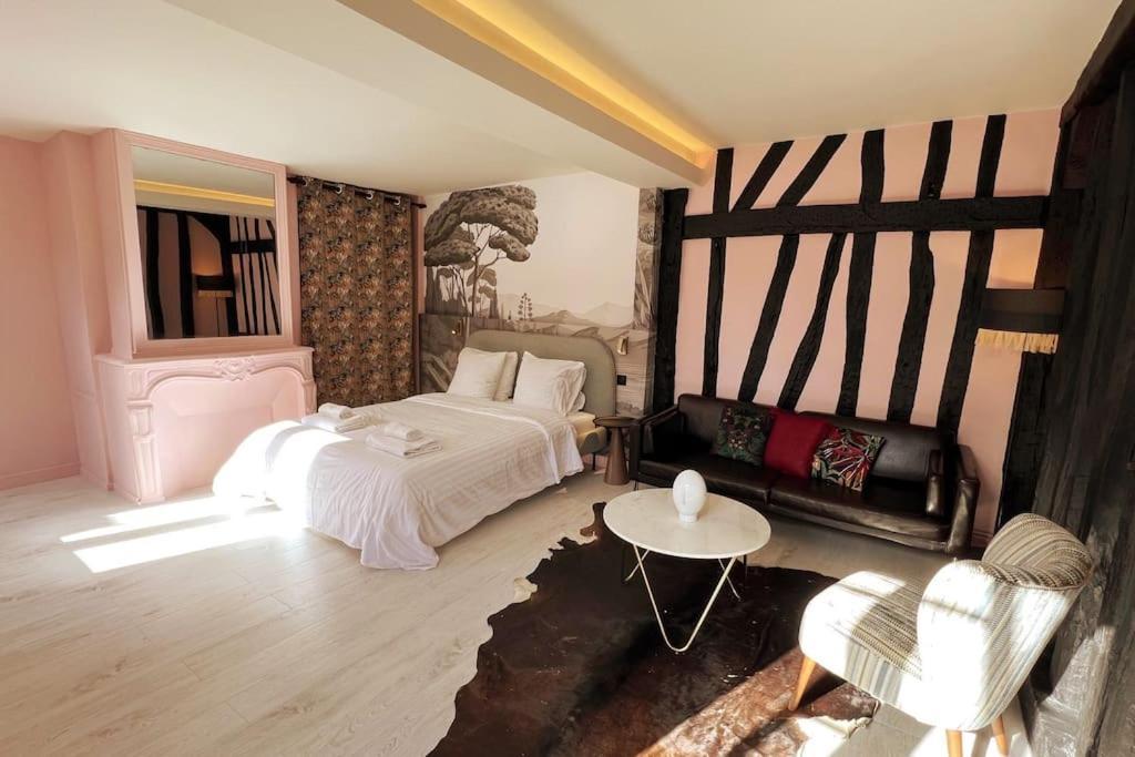 Rouen Hyper Centre 55 M2, La Glamour Suite 5* Bagian luar foto